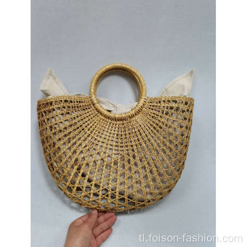 Babae fashion beach straw bag